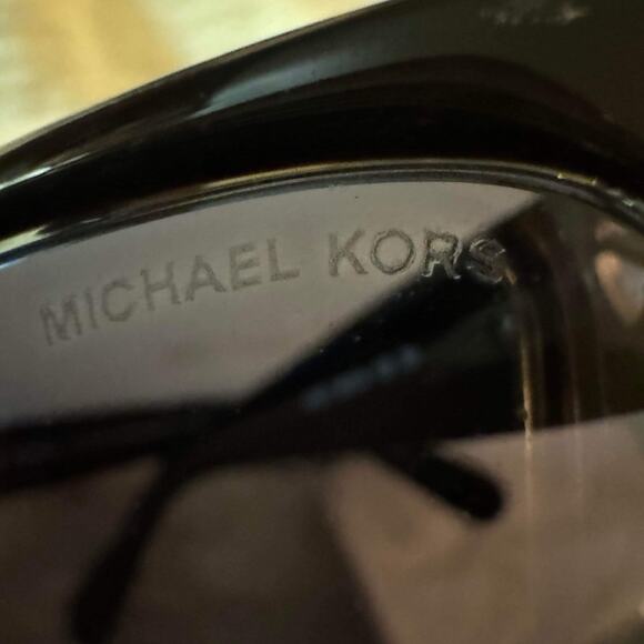 Michael Kors MK6003 Slazburg Sunglasses Black-Blue With Blue Gray Lenses W Case main image 6